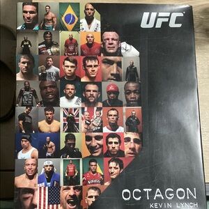 UFC OCTAGON Photos by Kevin Lynch Ultimate Fighting MMA Fans Hardcover w/Jacket